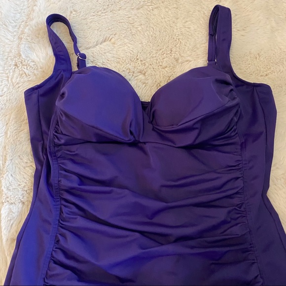 Croft & Barrow Sculptor Control One-Piece Swimsuit - Picture 3 of 9